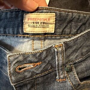 Free People Ladies Vintage Blue Jeans